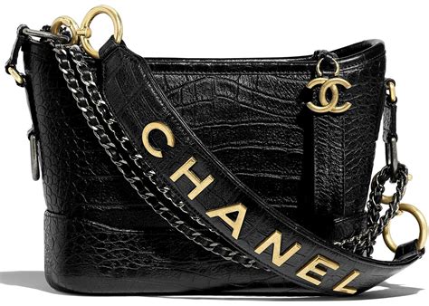 chanel gold croc bag|Handbags & Bags .